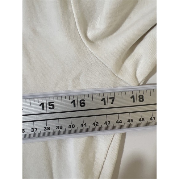 Women Lauren by Ralph Lauren Sport White Polo Shirt. 3/4 Sleeve Size L - Picture 7 of 8